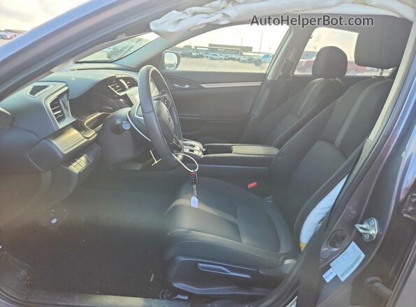 2HGFC2F69MH501013 2021 HONDA CIVIC Gray Vista interior delantera