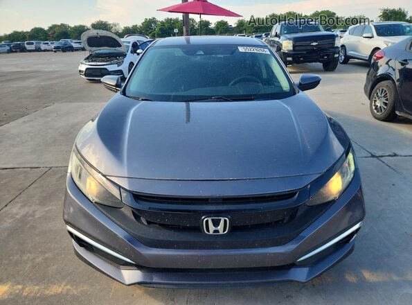 2HGFC2F69MH501013 2021 HONDA CIVIC Gray Vista frontal