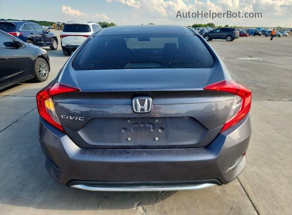 2HGFC2F69MH501013 2021 HONDA CIVIC Gray Vista trasera