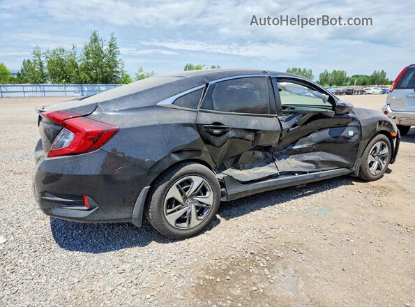 2HGFC2F6XJH044319 2018 HONDA CIVIC Black Rear right