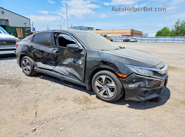 2HGFC2F6XJH044319 2018 HONDA CIVIC Black Front right
