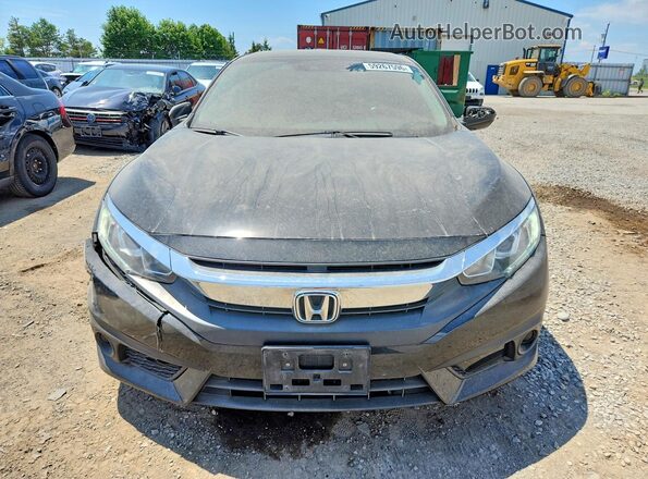 2HGFC2F6XJH044319 2018 HONDA CIVIC Black Front view
