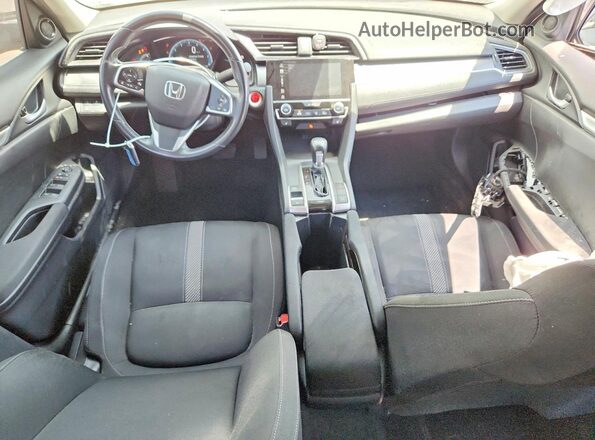 2HGFC2F6XJH044319 2018 HONDA CIVIC Black Dashboard view