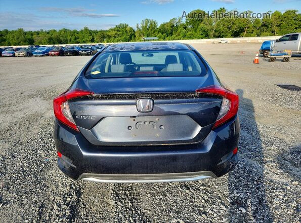 2HGFC2F6XKH504984 2019 HONDA CIVIC Синий Вид сзади
