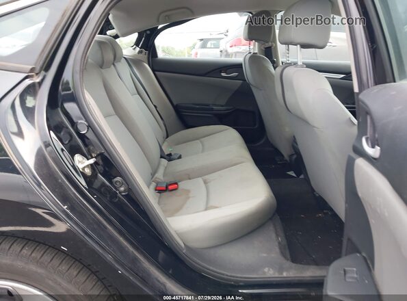 2HGFC2F6XKH509442 2019 HONDA CIVIC Black VIN კოდის სტიკერის ხედი
