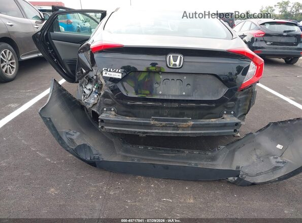 2HGFC2F6XKH509442 2019 HONDA CIVIC Black წინა ხედი