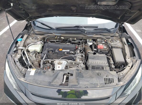 2HGFC2F6XKH509442 2019 HONDA CIVIC Black უკანა ხედი