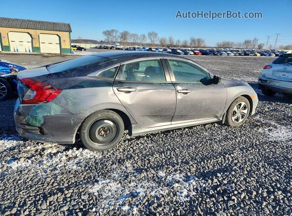 2HGFC2F6XKH524040 2019 HONDA CIVIC Серый Задняя правая четверть