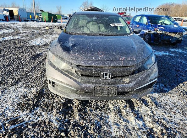 2HGFC2F6XKH524040 2019 HONDA CIVIC Серый Вид спереди
