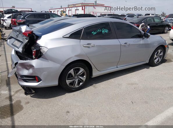2HGFC2F6XKH529478 2019 HONDA CIVIC Silver Задня права чверть