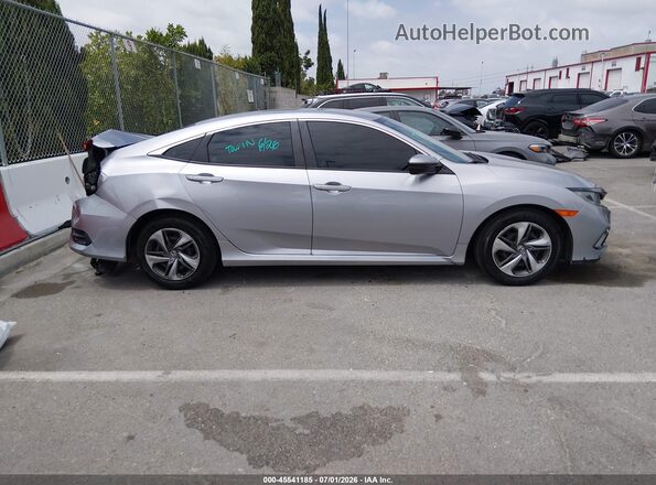 2HGFC2F6XKH529478 2019 HONDA CIVIC Silver Вид задньої частини салону