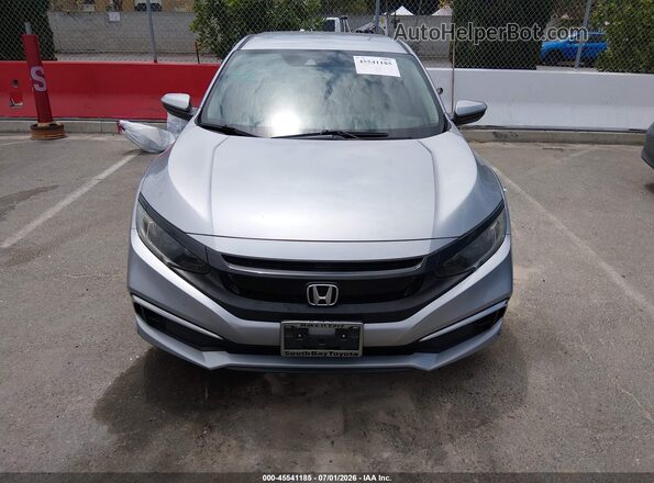 2HGFC2F6XKH529478 2019 HONDA CIVIC Silver Вид щитка приладів