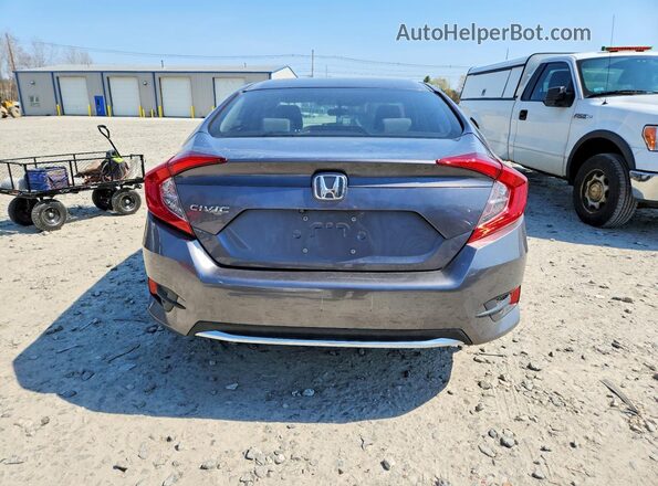 2HGFC2F6XKH543459 2019 HONDA CIVIC Gray Vista trasera