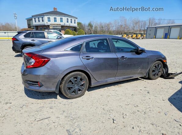 2HGFC2F6XKH543459 2019 HONDA CIVIC Gray Trasero derecho