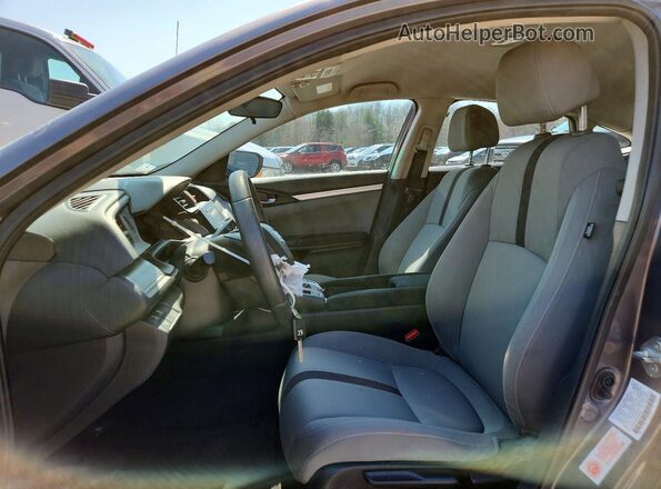 2HGFC2F6XKH543459 2019 HONDA CIVIC Gray Vista interior delantera