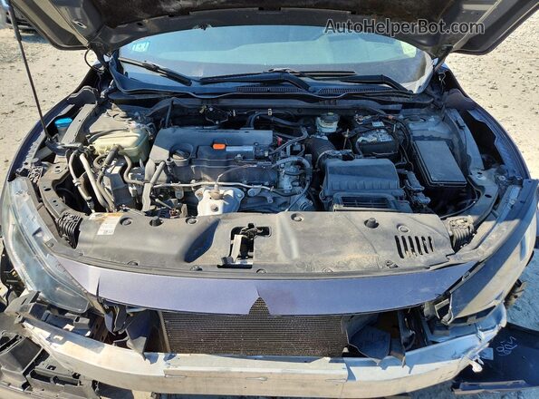 2HGFC2F6XKH543459 2019 HONDA CIVIC Gray Vista interior trasera