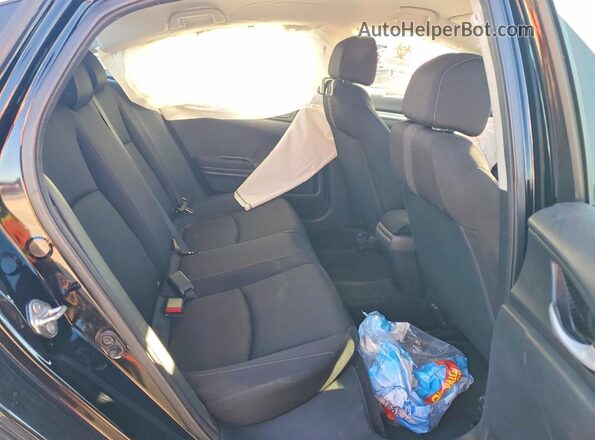 2HGFC2F6XKH547849 2019 HONDA CIVIC Black Vista de los asientos traseros