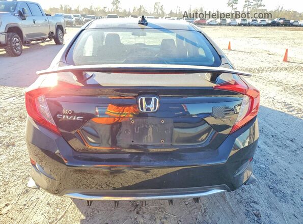 2HGFC2F6XKH547849 2019 HONDA CIVIC Black Vista trasera