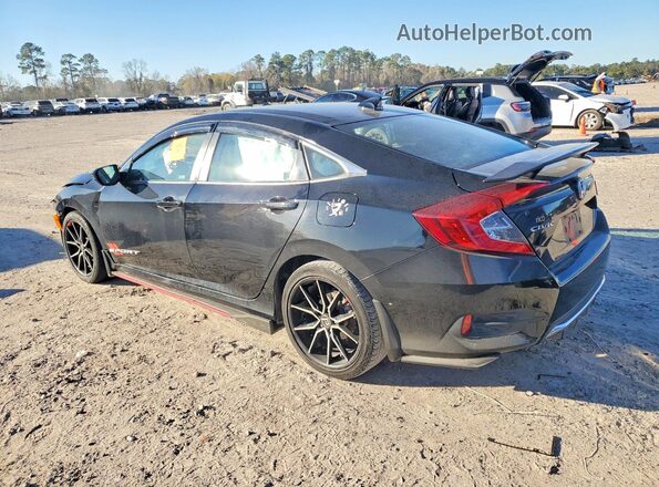 2HGFC2F6XKH547849 2019 HONDA CIVIC Black Trasero izquierdo