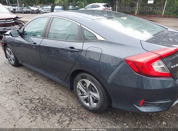 2HGFC2F6XKH548905 2019 HONDA CIVIC Blue Tył lewy