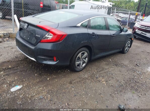 2HGFC2F6XKH548905 2019 HONDA CIVIC Blue Tył prawy