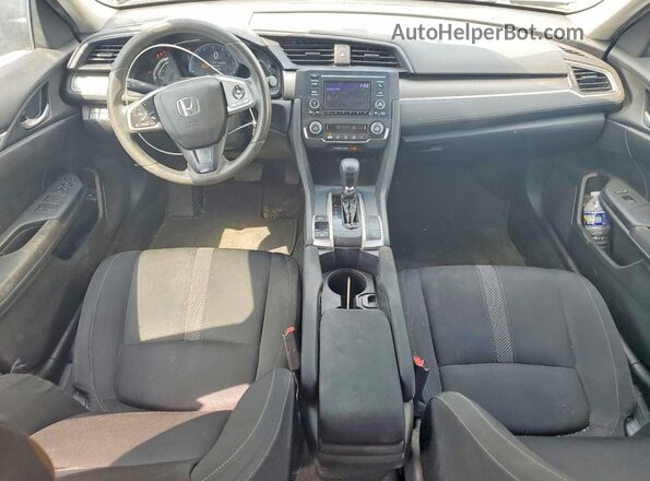 2HGFC2F6XKH566739 2019 HONDA CIVIC Black Առջևի վահանակի տեսք