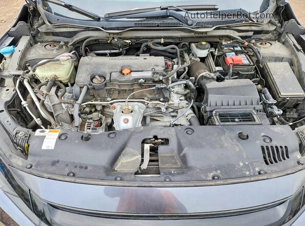 2HGFC2F6XKH566739 2019 HONDA CIVIC Black Սալոնի հետևի տեսք
