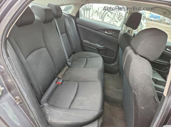 2HGFC2F6XKH566739 2019 HONDA CIVIC Black Հետևի նստատեղերի տեսք