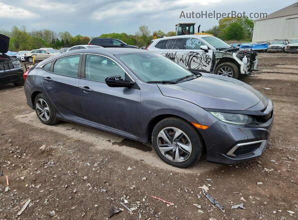 2HGFC2F6XKH566739 2019 HONDA CIVIC Black Առջևի աջ