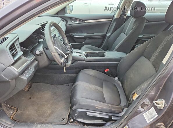 2HGFC2F6XKH566739 2019 HONDA CIVIC Black Սալոնի դիմացի տեսք