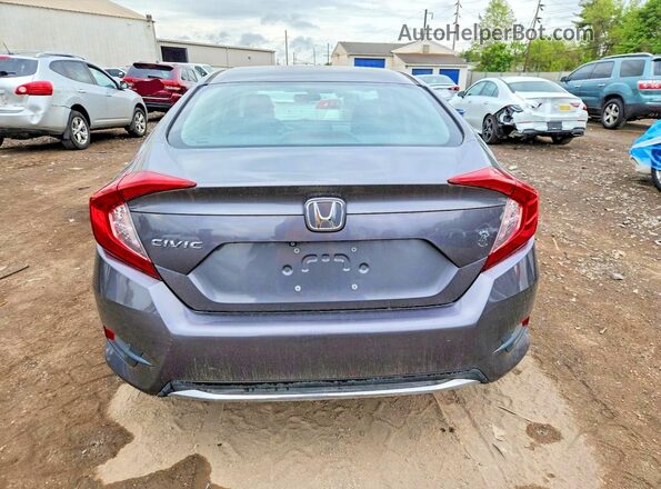 2HGFC2F6XKH566739 2019 HONDA CIVIC Black Հետևի տեսք