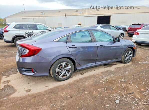 2HGFC2F6XKH566739 2019 HONDA CIVIC Black Հետևի աջ