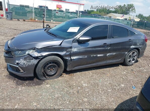 2HGFC2F6XKH575702 2019 HONDA CIVIC Серый Вид спереди
