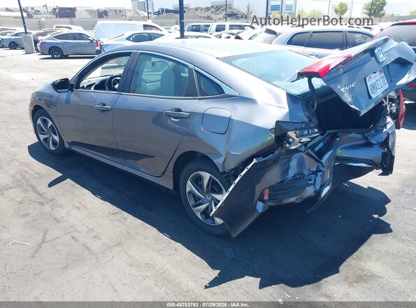 2HGFC2F6XKH591429 2019 HONDA CIVIC Gray უკანა მარცხენა
