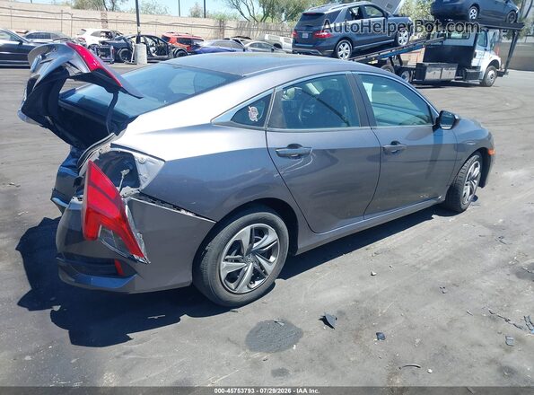 2HGFC2F6XKH591429 2019 HONDA CIVIC Gray უკანა მარჯვენა