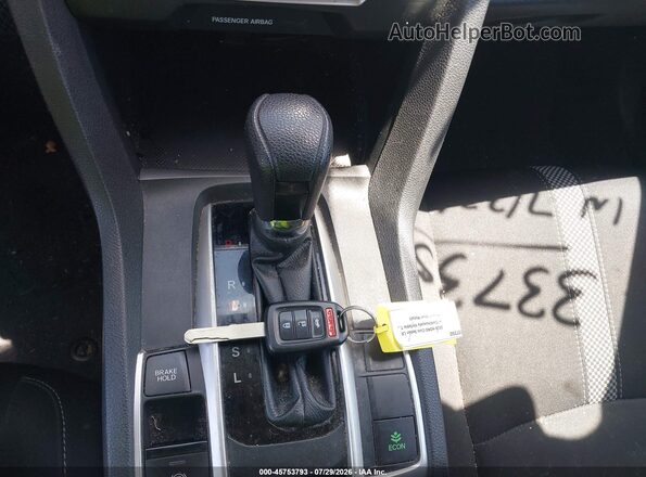 2HGFC2F6XKH591429 2019 HONDA CIVIC Gray წინა პანელის ხედი