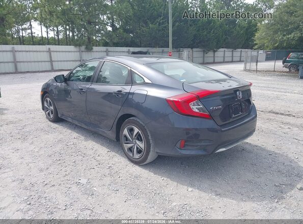 2HGFC2F6XLH504520 2020 HONDA CIVIC Синий Задняя левая четверть