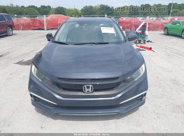 2HGFC2F6XLH504520 2020 HONDA CIVIC Синий Вид щитка приборов