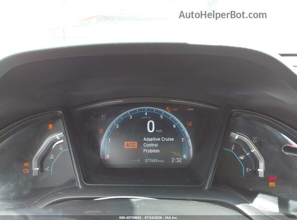 2HGFC2F6XLH541017 2020 HONDA CIVIC Red Вид задніх сидінь