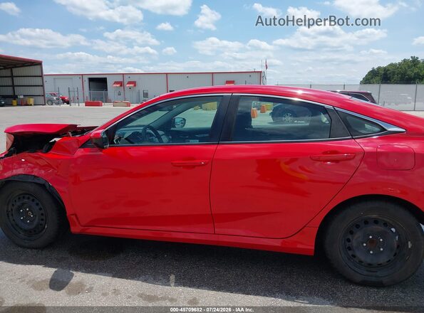 2HGFC2F6XLH541017 2020 HONDA CIVIC Red Панорамний вид салону 360°