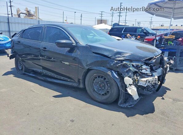 2HGFC2F6XLH587639 2020 HONDA CIVIC Black წინა მარჯვენა