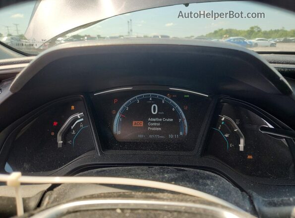 2HGFC2F6XMH507774 2021 HONDA CIVIC Gray Vista del cuadro de instrumentos