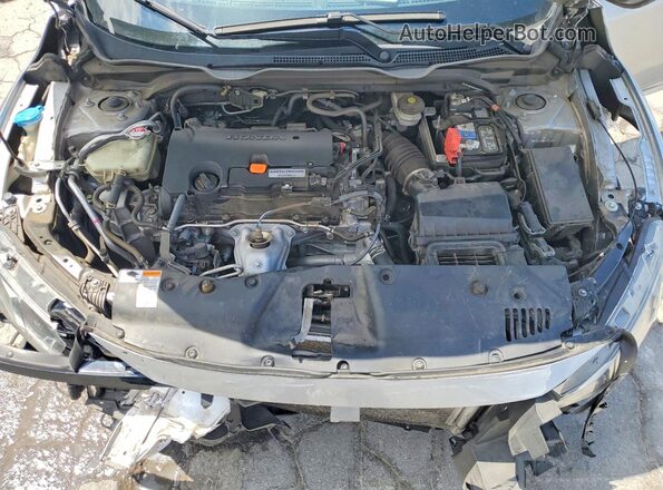 2HGFC2F6XMH520394 2021 HONDA CIVIC Silver Widok wnętrza z tyłu