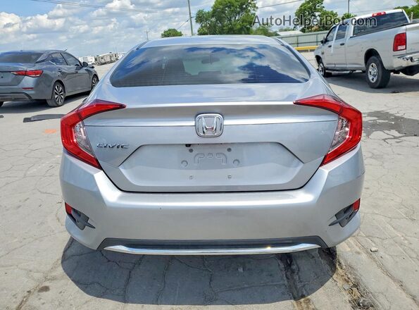 2HGFC2F6XMH520394 2021 HONDA CIVIC Silver Widok z tyłu