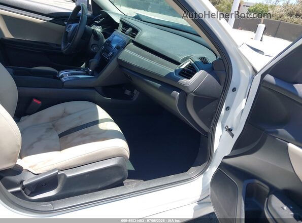 2HGFC2F6XMH522923 2021 HONDA CIVIC White Вид салону спереду