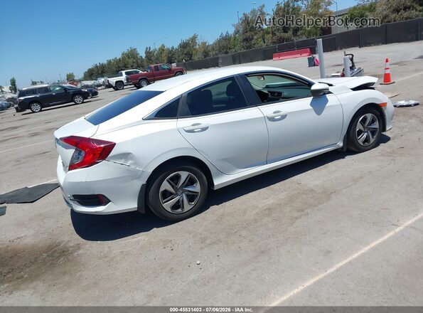 2HGFC2F6XMH522923 2021 HONDA CIVIC White Задня права чверть