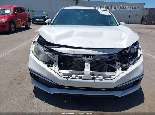 2HGFC2F6XMH522923 2021 HONDA CIVIC White Вид спереду