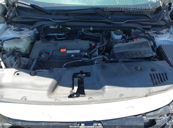 2HGFC2F6XMH522923 2021 HONDA CIVIC White Вид ззаду
