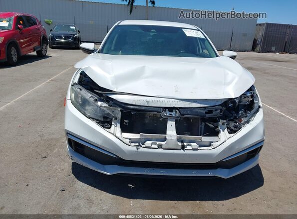 2HGFC2F6XMH522923 2021 HONDA CIVIC White Вид задньої частини салону