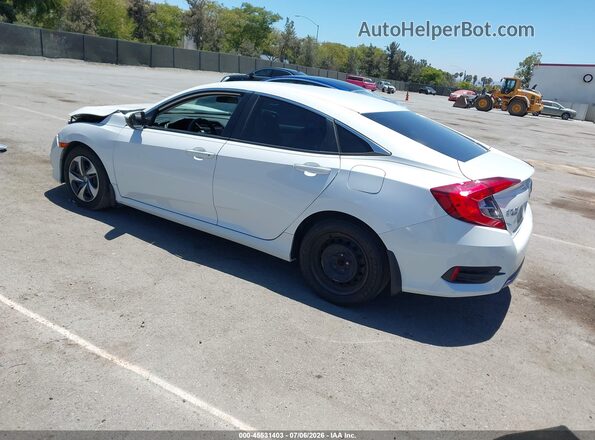 2HGFC2F6XMH522923 2021 HONDA CIVIC White Задня ліва чверть